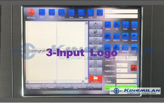 Kingmilanlaser_laser printing machine_laser marking machine_co2 laser printng machine