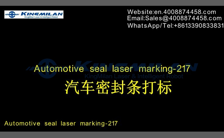 汽配激光打标_汽车零件激光打标_密封条激光打标_汽车密封条激光打标_三元乙丙密封条激光打标